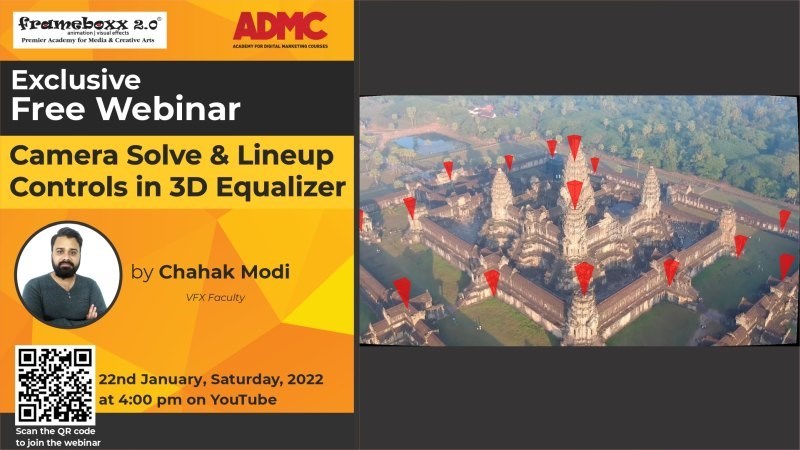 Camera Solve & Lineup Controls in 3D Equalizer