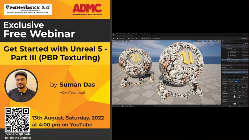 Webinar : Get Started with Unreal 5 - Part III (PBR Texturing)
